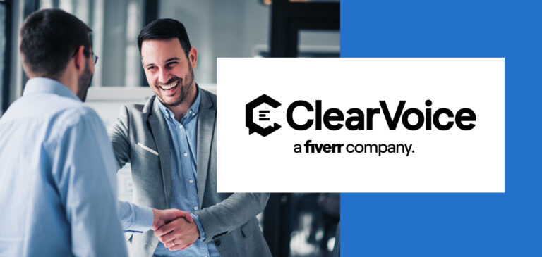 ClearVoice Is Joining the Fiverr Family!