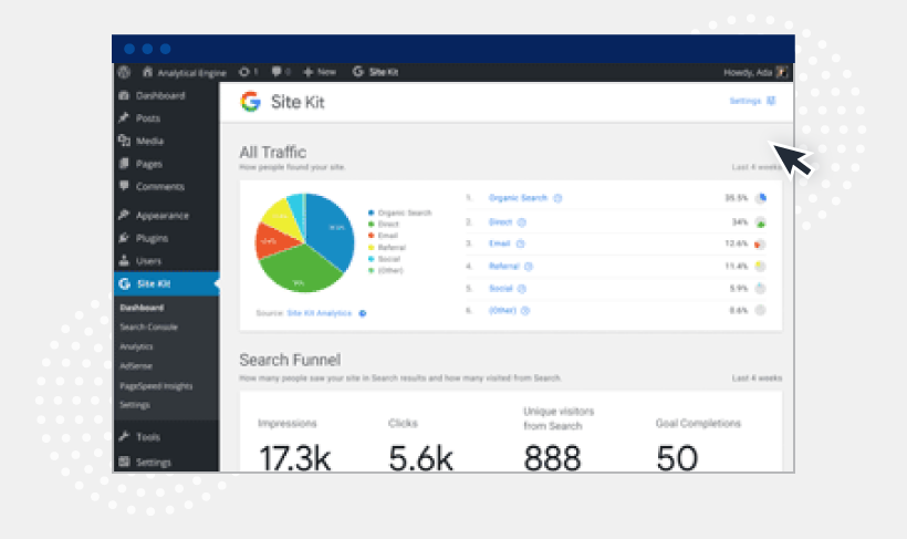 Using Google Analytics WordPress plugin