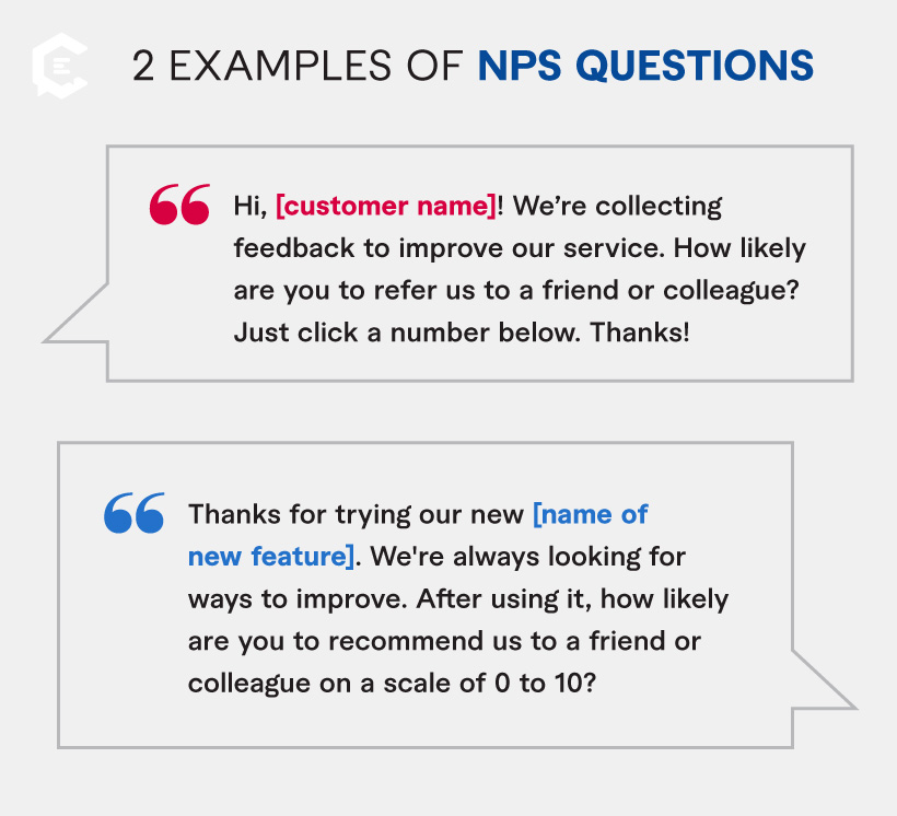 Net Promoter Score Question Examples