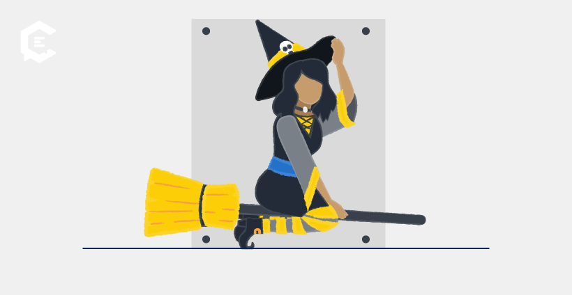 Unwrapping the illustration process, using a Halloween costume as an example.