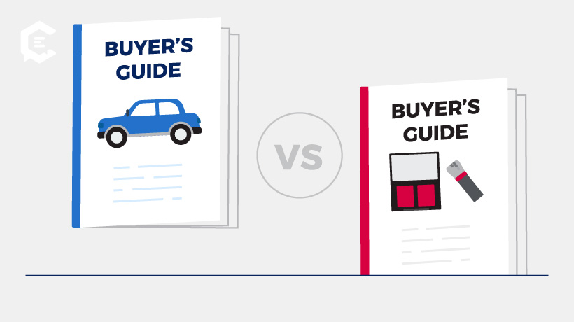 Compare and contrast makes for great research with a buyer's guide.