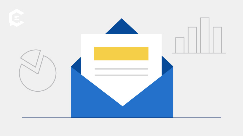Project reporting and data email template example for freelancers.