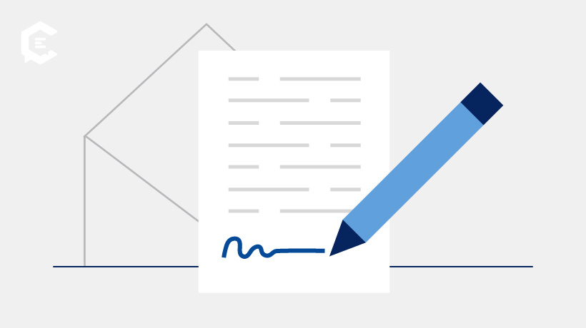 Email etiquette tips: Include a signature.