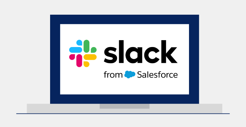 Slack: Branded content examples of core content.