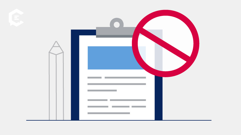 Here are five things NOT to do in an executive summary