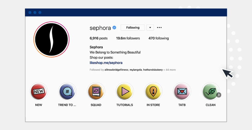 Sephora's highlights feature tutorials, in-store specials, and current trends to help you keep up-to-date.