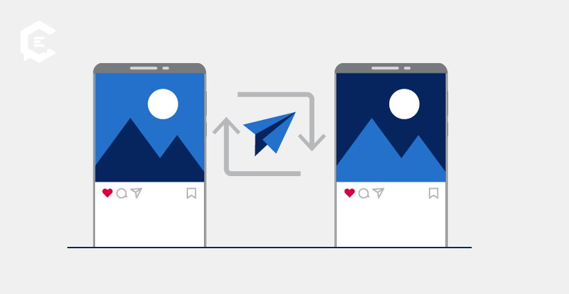 What is the process of reposting or resharing on Instagram?