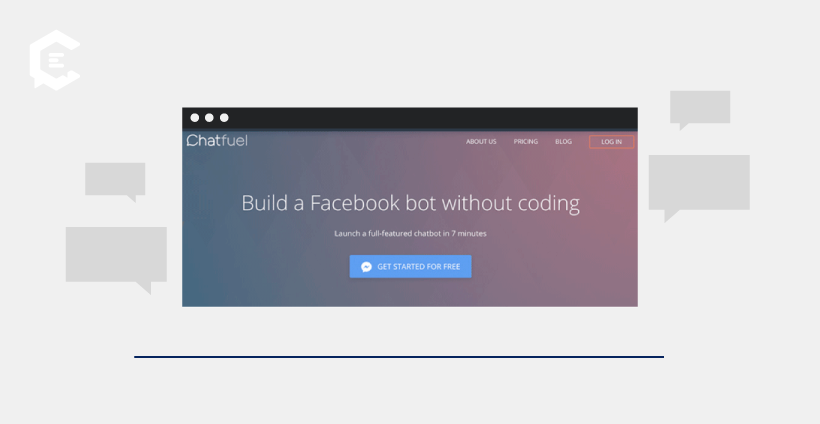 Connect your Facebook account to the Chatfuel chatbot builder.