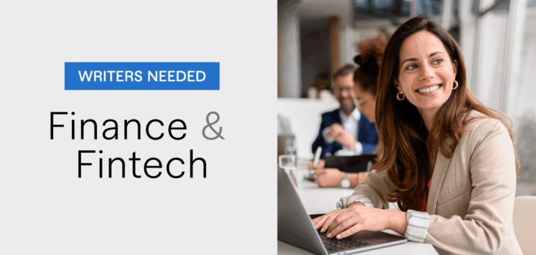 Writers Needed | Finance & Fintech