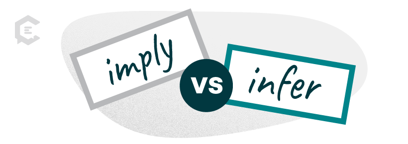 Imply vs infer what is the difference in meaning
