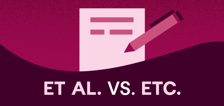 Et Al. vs. Etc. — Have You Been Using Them Wrong All This Time?