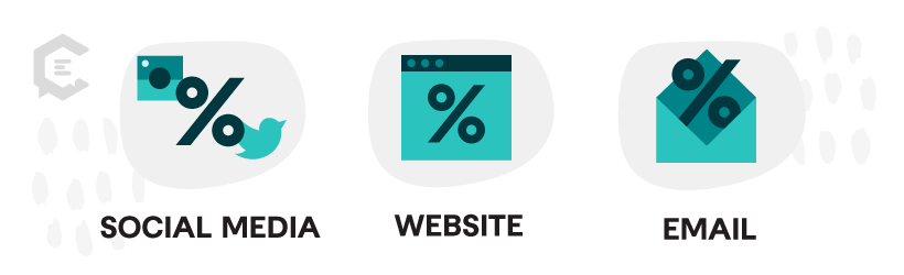 Platform engagement rates infographic