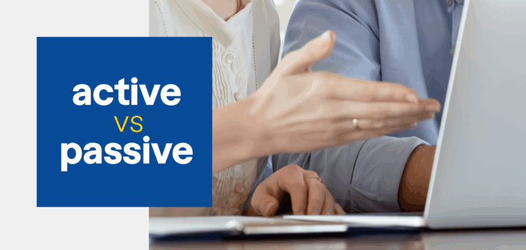 active vs passive writing definition explained