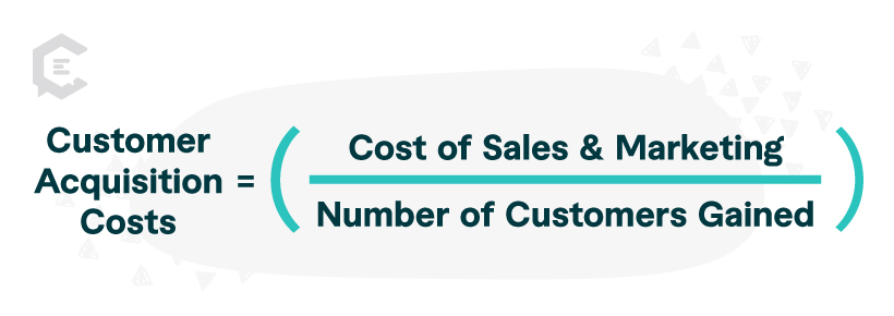 The formula for calculating CAC