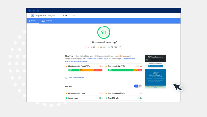 Optimizing sites for mobile boomers