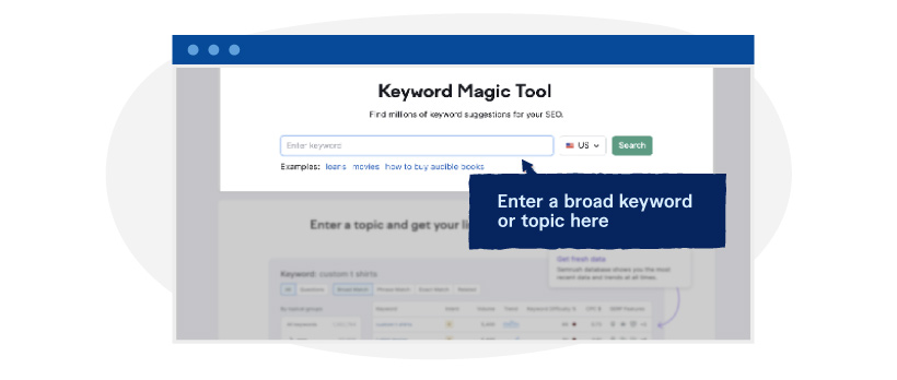 target SEO keywords.