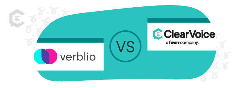Verblio versus ClearVoice