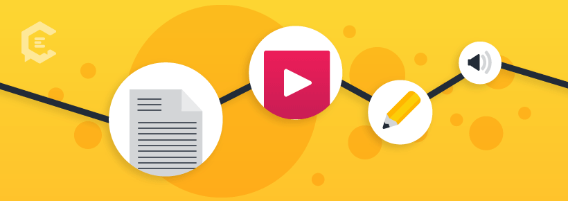 how to mix writing and video