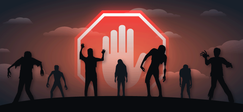 #5 scariest news item in content marketing: Attack of the ad blockers. 