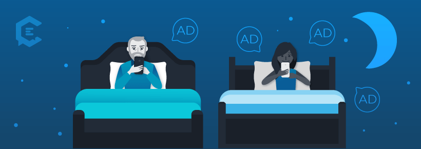 Mobile Ads' Effectiveness at Bedtime