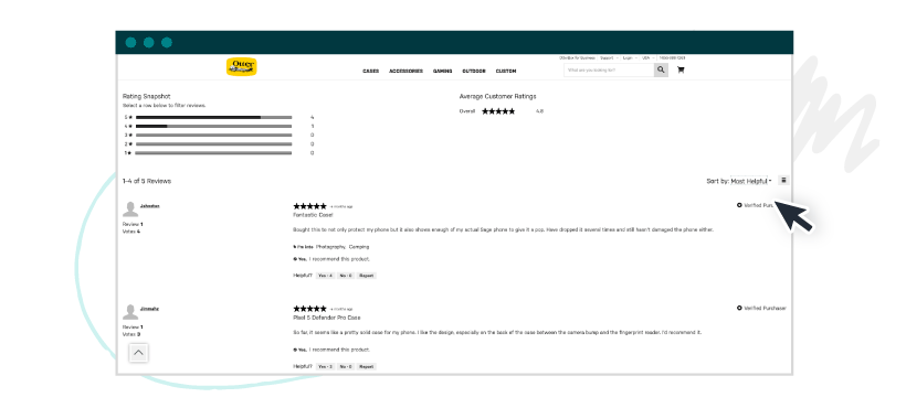 This FAQ page for OtterBox