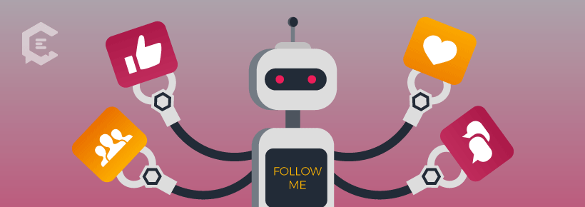 Don't do the bot follow when networking on social media.
