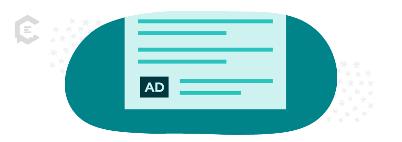 What type of content is used for bottom Google ads?