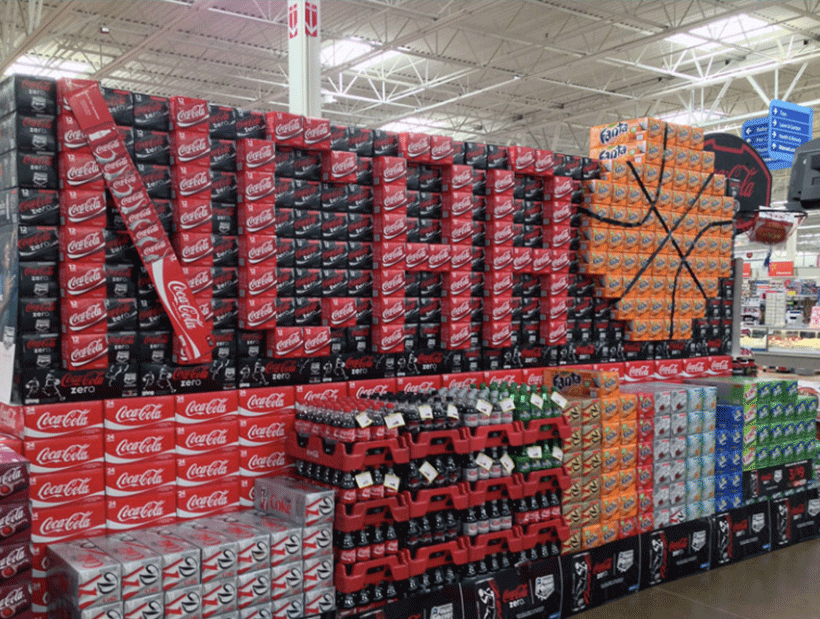 Coca-Cola March Madness Campaign - In-Store Tower Displays