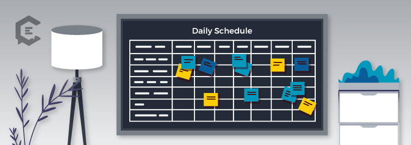 Survey of freelance writers' daily routines.