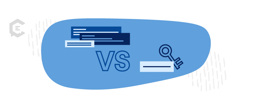 What's the difference between topics and keywords?