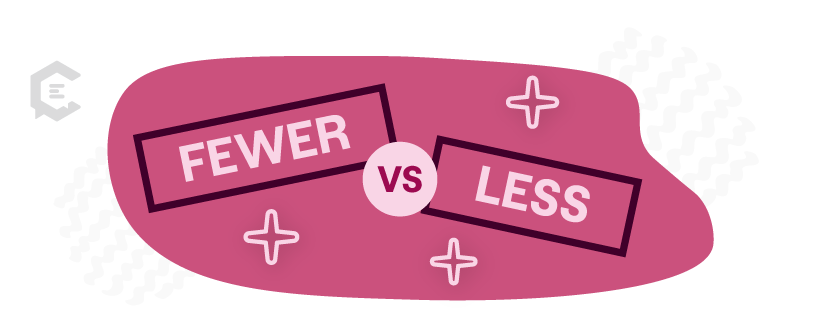 Fewer vs. less: What's the difference?