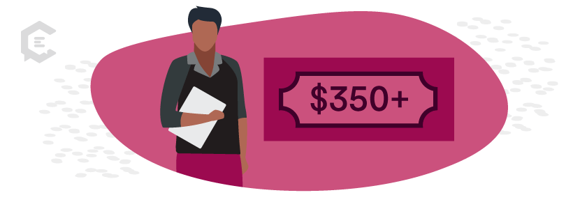 The National Business Capital states that MBEs cost begins at $350 for businesses with less than 1 million in annual revenue, and most have a yearly renewal fee after that.