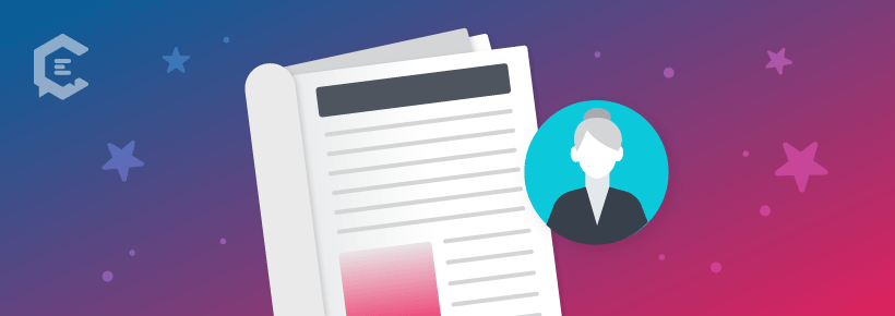classic magazine content format ideas for blogs: a personal essay
