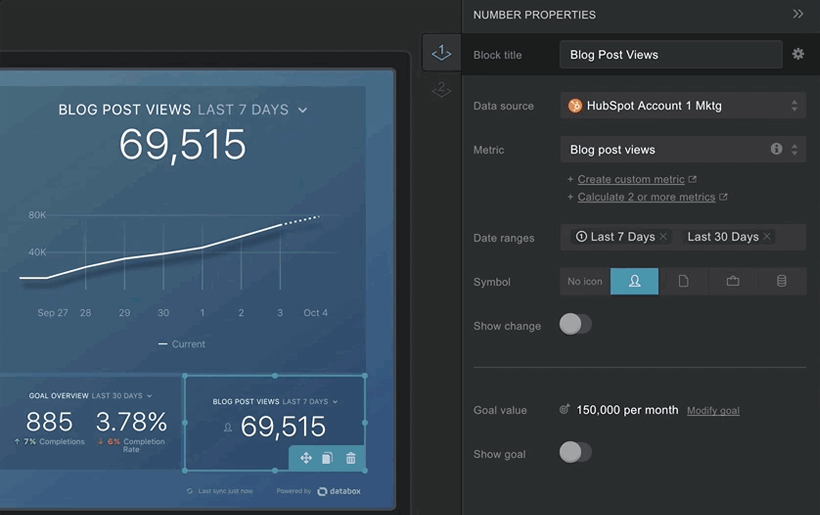 Customize your dashboard