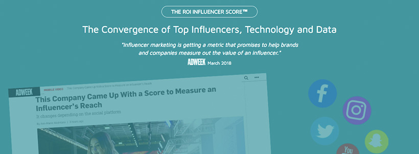 Accountability with ROI Influencer Scores