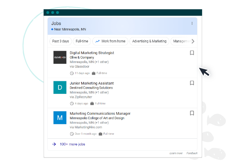"Enriched search results often include an immersive popup experience or other advanced interaction feature."