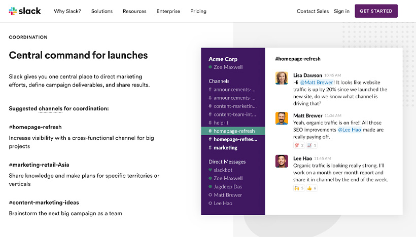 Slack Central Command Launches