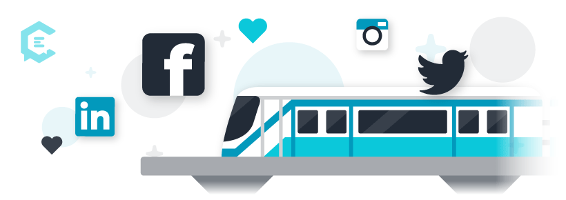 3 tips for getting on and getting off the social media train.