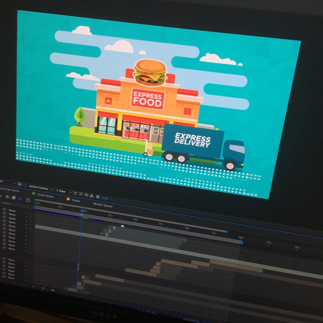 Using motion graphics to help explain technical processes or services