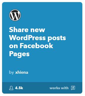 Auto-post content from WordPress
