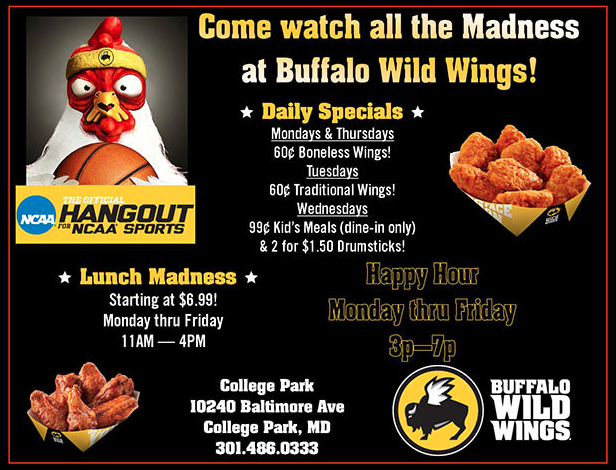 Buffalo Wild Wings March Madness Campaign