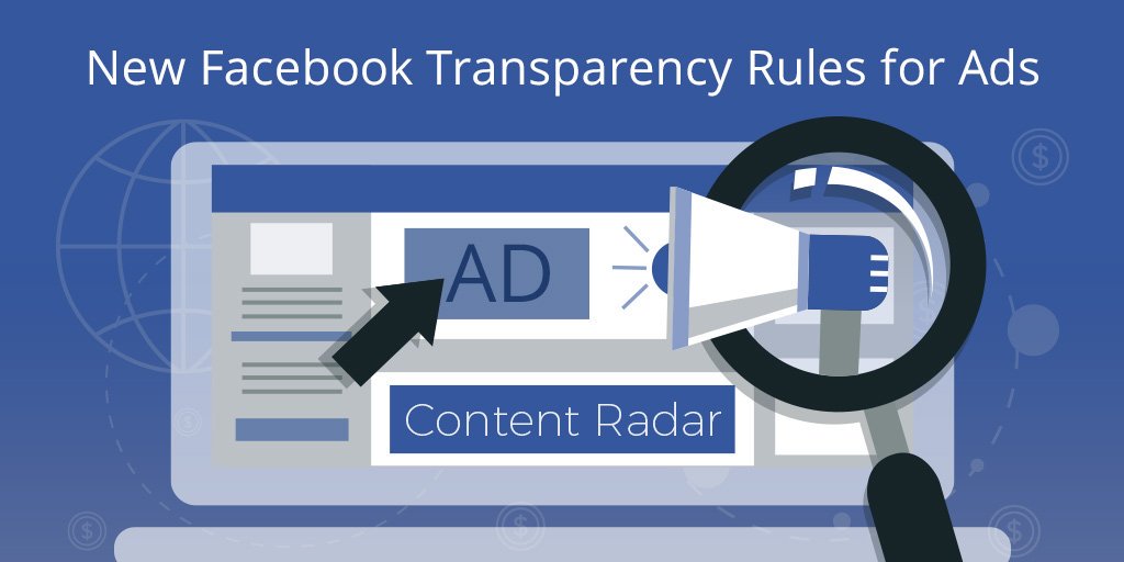 Facebook's transparency rules for ads.