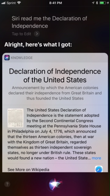 Declaration of Independence