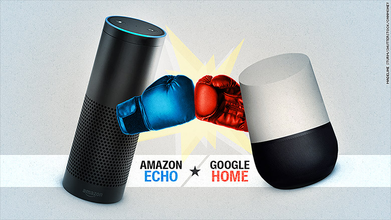 Amazon Echo vs Google Home