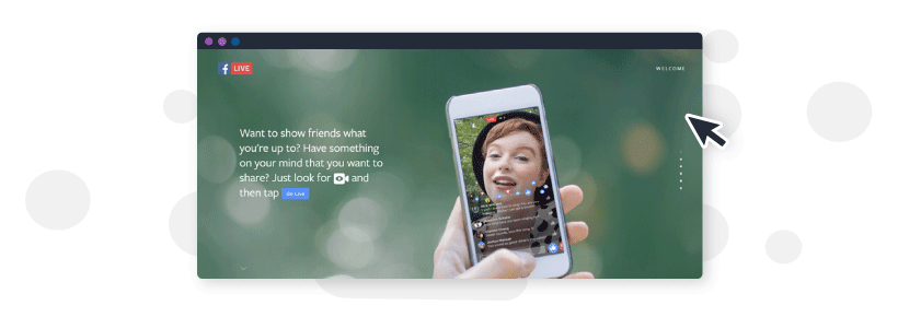 Using Facebook Live to live stream video in your content marketing
