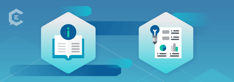 Types of content: Guides and infographics