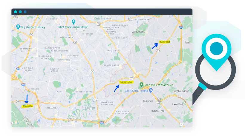 map pack for local hvac