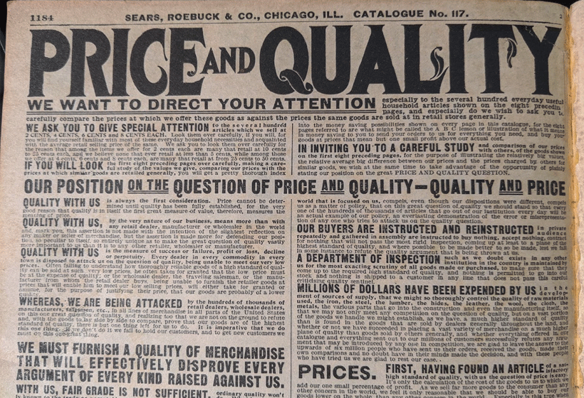 Direct mail lessons from the Sears Catalog: Provide value.