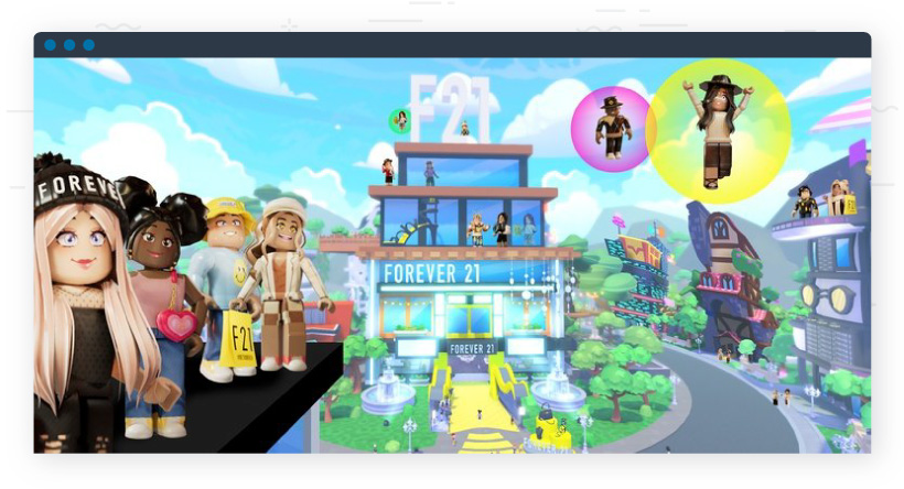 Forever 21 online store Roblox