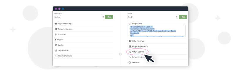 Domain Restriction with Tawk.to